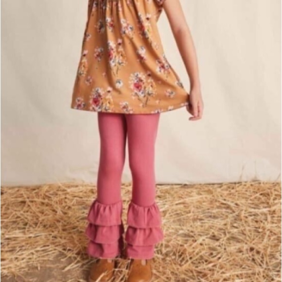 Brand New w Tags! MATILDA JANE Wild Rose Benny Leggings Size 10 - Picture 5 of 5